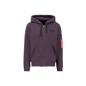 Alpha Industries Hoodie  Men - Hoodies Back Print Zip Hoody