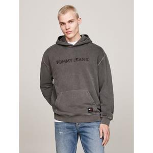 TOMMY JEANS Hoodie in gewassen look