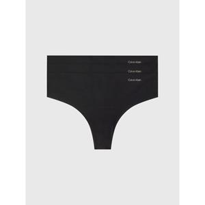 Calvin Klein Tanga THONG 3PK met logo-opschrift (Set van 3)