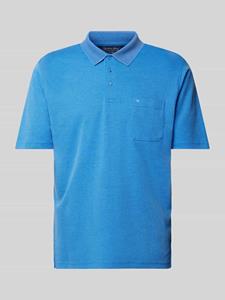 Christian Berg Men Regular fit poloshirt met borstzak