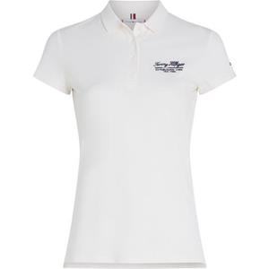 Tommy Hilfiger Poloshirt met  script-logo-opschrift