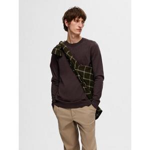 SELECTED HOMME Gebreide trui SLHBERG CREW NECK NOOS