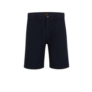 Boss Orange Chino slim-Shorts met contrastdetails