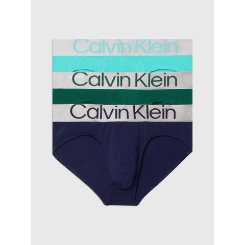 Calvin Klein Slip met logo-opschrift in bijpassende tint bij de slip (3 stuks)