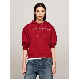 Tommy Hilfiger Hoodie MDRN REG CORP LOGO HOODIE Met  opschrift