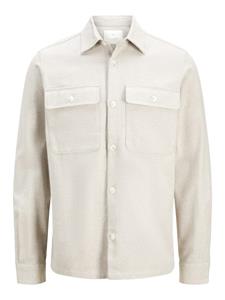 Jack and Jones Jprraymond Melange Solid Ls Overshi: