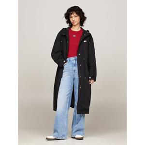 TOMMY JEANS Trenchcoat met logoprint