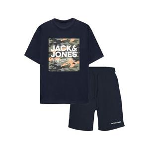 Jack & Jones Junior Shirt & short JJPETE CAMO SET PACK JNR (set, 2-delig, 2)