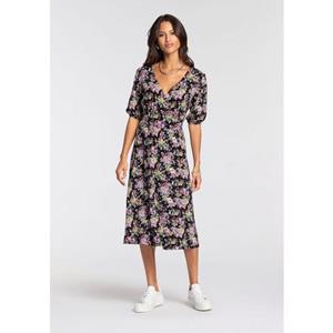 Laura Scott Midi-jurk met bloemenprint - nieuwe collectie