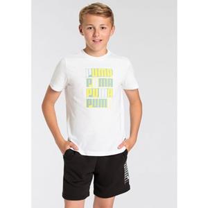 PUMA T-shirt ESS+ LOGO LAB TEE B (1-delig)