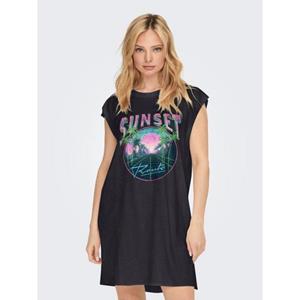 Only Shirtjurk ONLLUCY S/L PALMS DRESS BOX JRS