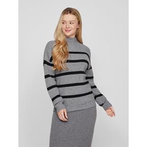 Vila Trui met staande kraag VIRIL MOCKNECK L/S KNIT RIB TOP 2- NOOS