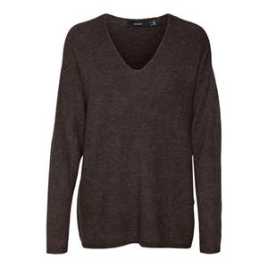 Vero Moda Trui met V-hals VMCREWLEFILE LS V-NECK BLOUSE NOOS