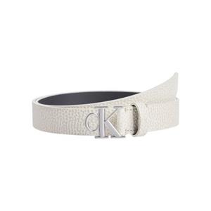 Calvin Klein Leren riem met logogesp