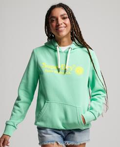 Superdry Vrouwen Vintage Venue Hoodie Groen