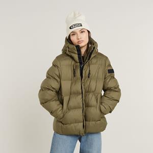 G-Star RAW Whistler Short Puffer - Groen - Dames