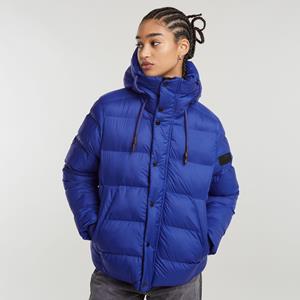 G-Star RAW Whistler Short Puffer - Midden blauw - Dames