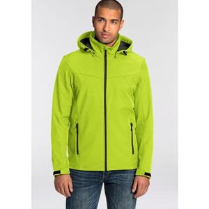 Icepeak Softshell-jack H SOFTSHELLJACKE BRIMFIELD met stijlvolle logo-opschriften