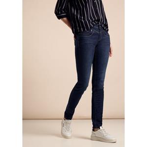 STREET ONE Slim fit jeans in five-pocketsstijl