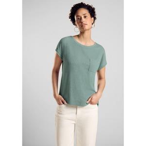 STREET ONE Shirttop met borstzak