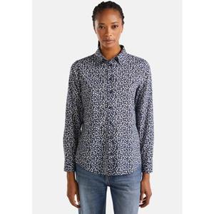 United Colors of Benetton Overhemdblouse met all-over bloemetjesprint