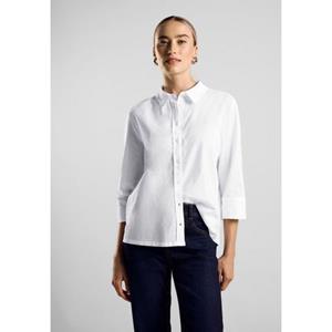 STREET ONE Overhemdblouse met 3/4-mouwen