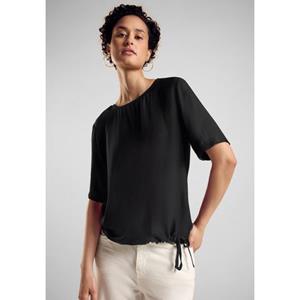 STREET ONE Shirtblouse met een rijgkoord