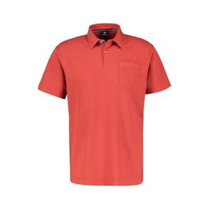 Lerros Poloshirt met borstzak en borduursel