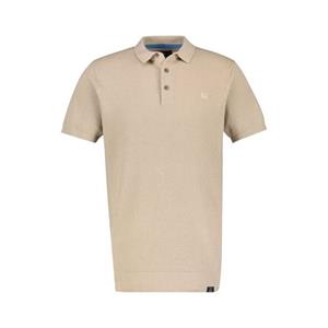 Lerros Poloshirt met logoborduursel op borsthoogte