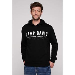 CAMP DAVID Hoodie met logoprint