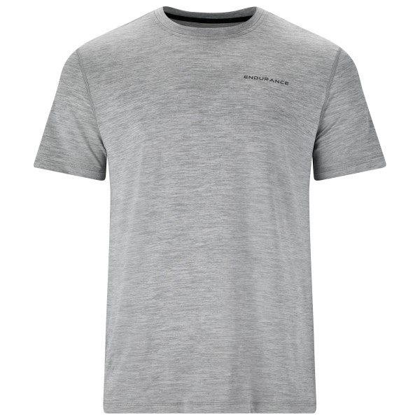 ENDURANCE  Abdon Melange S/S Tee - Sportshirt, grijs