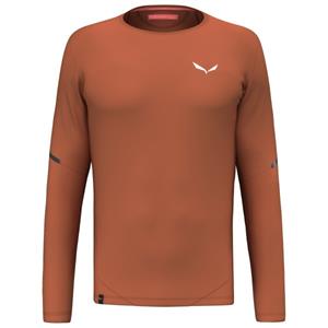 Salewa  Pedroc Dry L/S Tee - Sportshirt, bruin