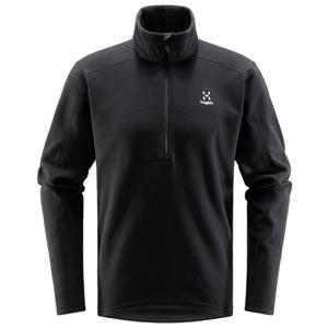 Haglöfs  Buteo 1/2 Zip - Fleecetrui, zwart