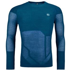 Ortovox  Merino Thermovent L/S - Merinolongsleeve, blauw