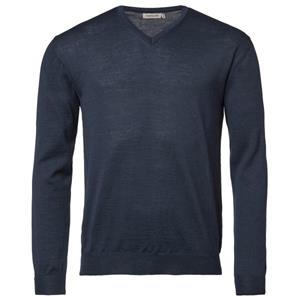 Chevalier  Aston V-Neck Merino Pullover - Merinotrui, blauw