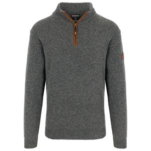 Sherpa  Kantega Quarter Zip Sweat - Merinotrui, grijs