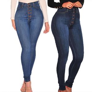 Xigege Stretchjeans voor dames, jeggingsbroeken, skinny denimbroek met hoge taille, plus maat