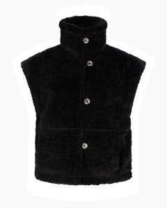 Another Label Lasse vest black -