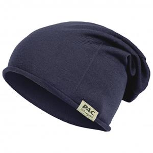 P.A.C.  Nature Merin 100% Recycled Merino Beanie - Muts, blauw