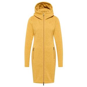 Tranquillo  Women's Gemütliche Fleece-Jacke - Lange jas, beige