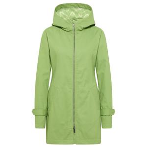 Tranquillo  Women's Gefütterte Jacke aus Twill - Lange jas, groen