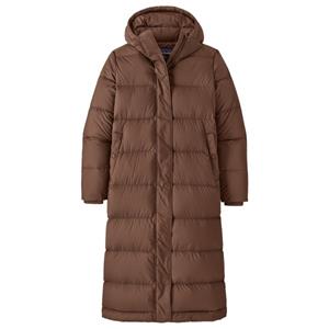 Patagonia  Women's Silent Down Long Parka - Lange jas, bruin