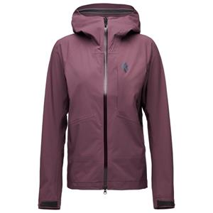 Black Diamond  Women's Highline Stretch Shell - Regenjas, purper