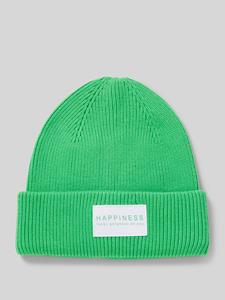 Only Beanie met omslag en labelpatch, model 'ALPHA'