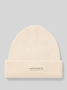 Only Beanie met omslag en labelpatch, model 'ALPHA'