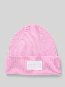 Only Beanie met omslag en labelpatch, model 'ALPHA'