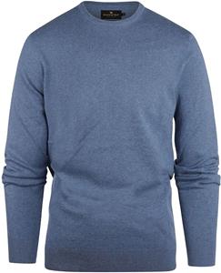 Steppin' Out Trui Cashmere Indigo Blauw