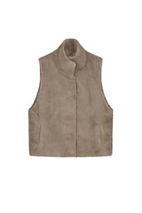 Rino & Pelle Lison.7002310 short faux fur waistcoat