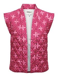 Only Onlcemma aop quilt vest pnt dessin