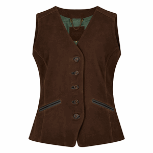 Dubarry Dames Gilet Greville Walnut